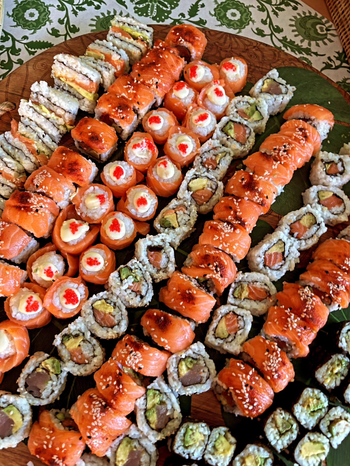 Sushi platter